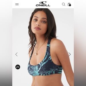 O’NEILL bikini top - FAYE MARLEY RACERBACK TOP